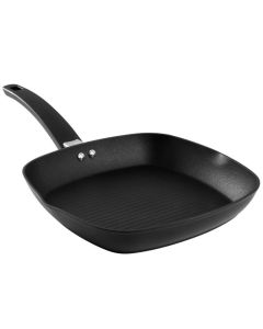 Oster Connelly 10 Inch Nonstick Aluminum Grill Pan in Black